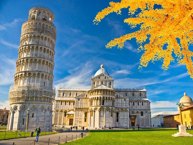 Những điều thú vị về tháp nghiêng Pisa - Công trình kiến trúc kỳ lạ của nước Ý